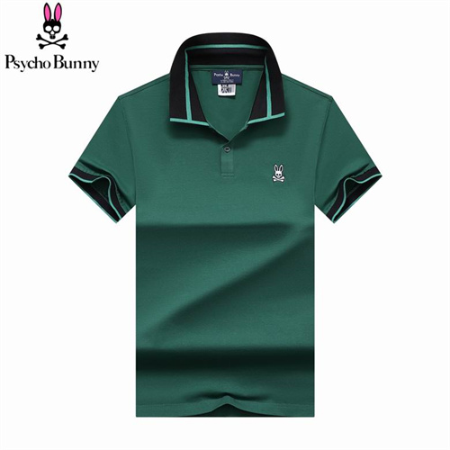 Psycho Bunny Lapel T-shirts-M-006