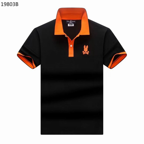 Psycho Bunny Lapel T-shirts-M-033