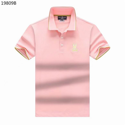 Psycho Bunny Lapel T-shirts-M-042