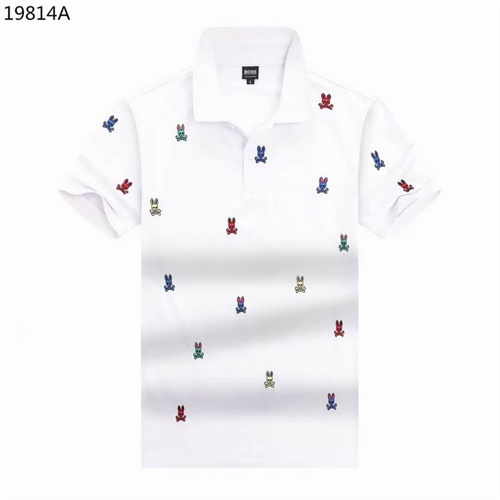 Psycho Bunny Lapel T-shirts-M-061