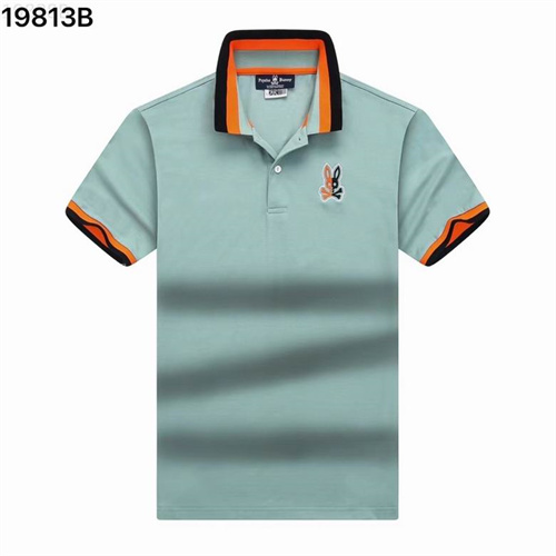 Psycho Bunny Lapel T-shirts-M-079