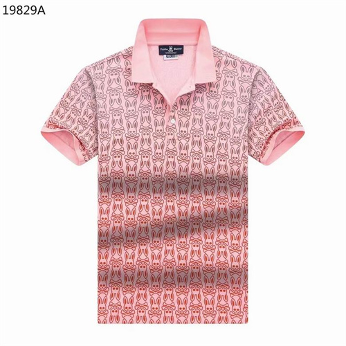 Psycho Bunny Lapel T-shirts-M-082