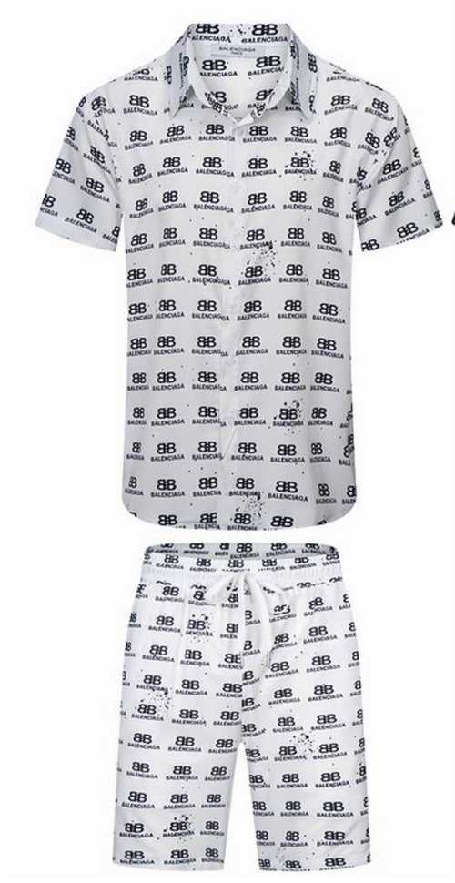 Balenciaga T-shirt(Suits)-025