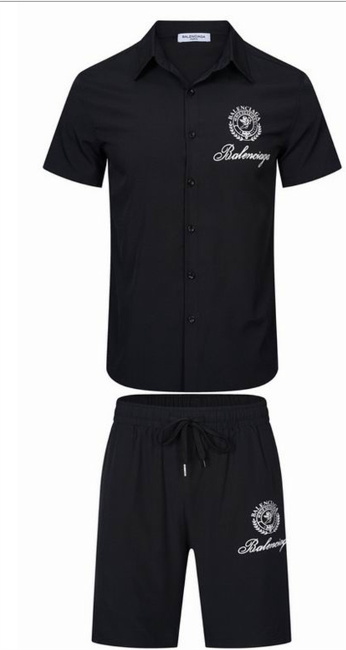 Balenciaga T-shirt(Suits)-027