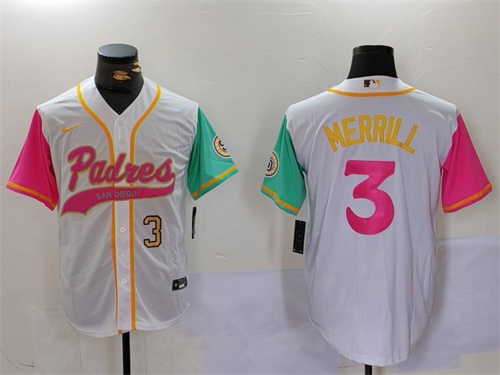 San Diego Padres Majestic Jerseys-0456