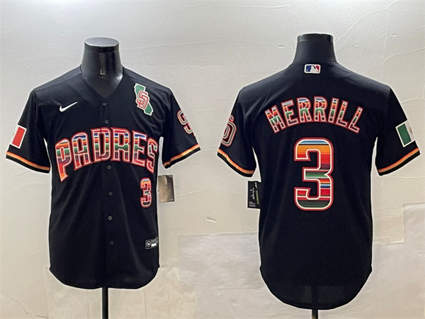 San Diego Padres Majestic Jerseys-0654