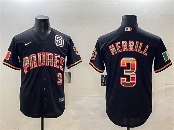San Diego Padres Majestic Jerseys-0655