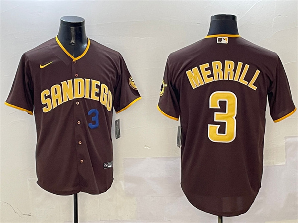 San Diego Padres Majestic Jerseys-0684