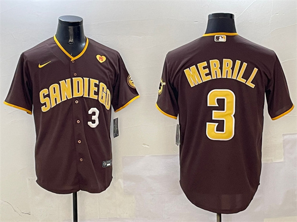 San Diego Padres Majestic Jerseys-0690