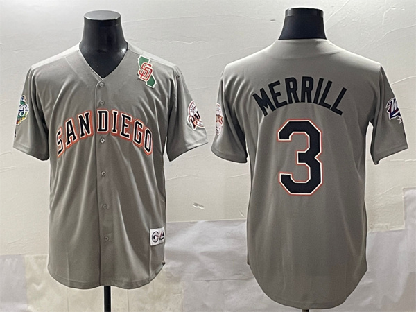 San Diego Padres Majestic Jerseys-0798