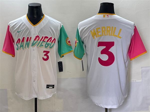 San Diego Padres Majestic Jerseys-0938