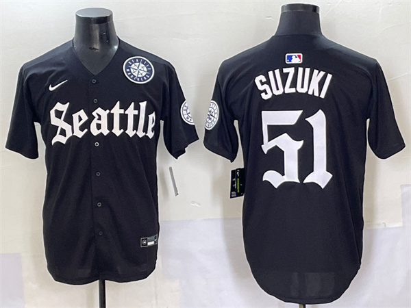 Seattle Mariners Majestic Jerseys-0223