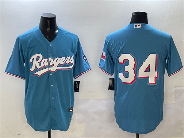 Texas Rangers Majestic Jerseys-0155