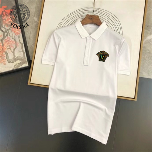 Versace Lapel T-shirts-M-004