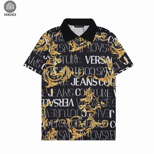 Versace Lapel T-shirts-M-089
