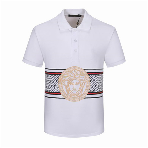 Versace Lapel T-shirts-M-097
