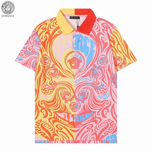Versace Lapel T-shirts-M-060