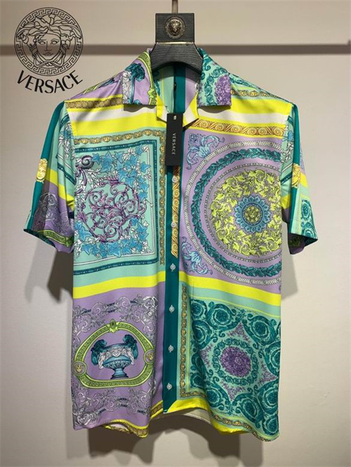 Versace short shirt-M-008