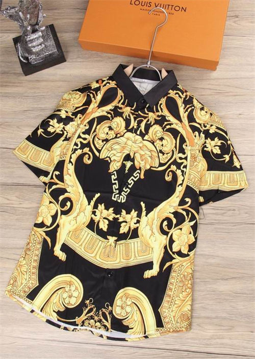 Versace short shirt-M-024