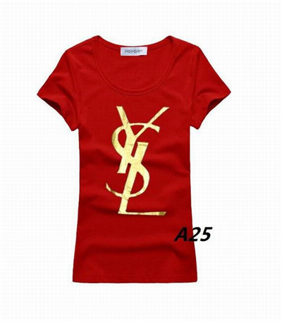 Ysl Round neck T-shirt-W-011