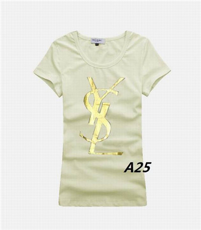Ysl Round neck T-shirt-W-016