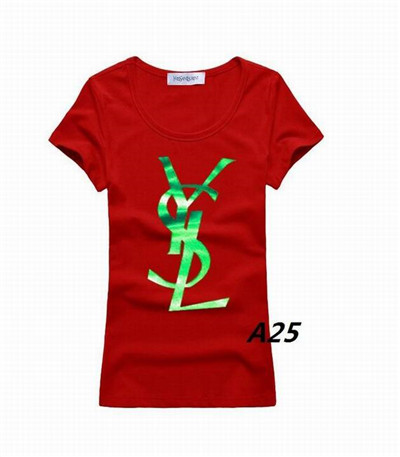 Ysl Round neck T-shirt-W-039