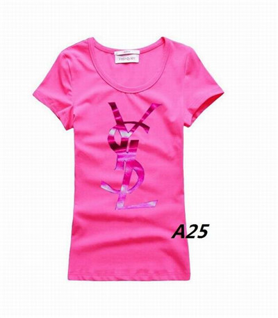 Ysl Round neck T-shirt-W-058