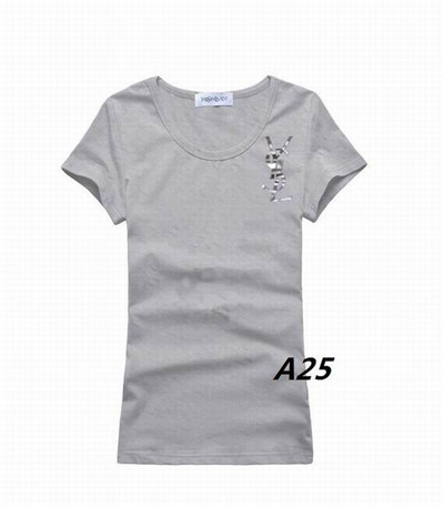 Ysl Round neck T-shirt-W-069