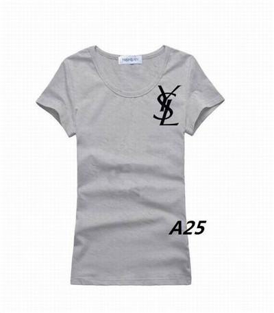 Ysl Round neck T-shirt-W-098