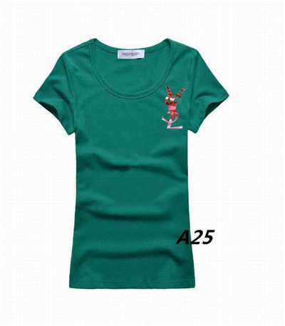 Ysl Round neck T-shirt-W-114