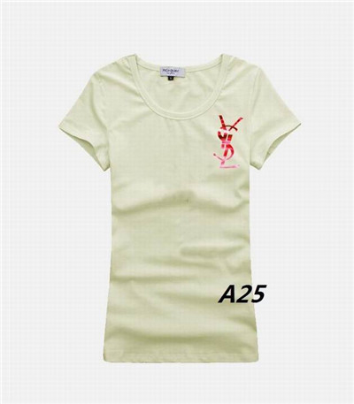 Ysl Round neck T-shirt-W-116