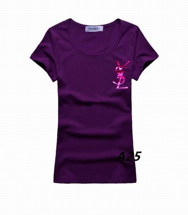 Ysl Round neck T-shirt-W-166
