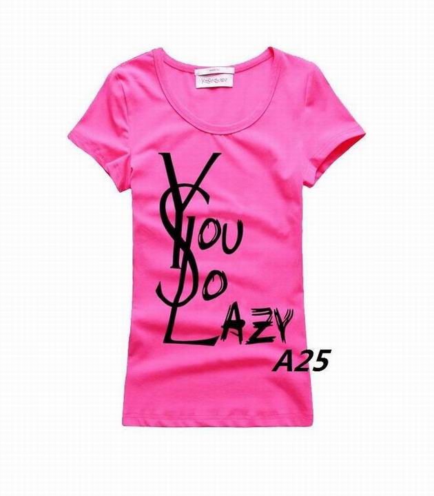 Ysl Round neck T-shirt-W-182