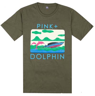 Pink dolphin T-shirt-183
