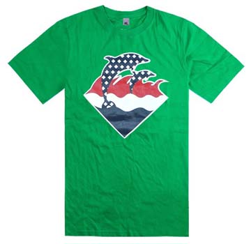 Pink dolphin T-shirt-221