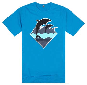 Pink dolphin T-shirt-229