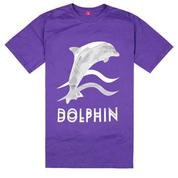 Pink dolphin T-shirt-254