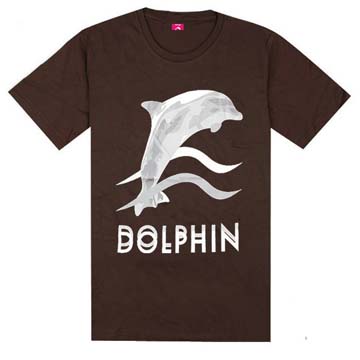 Pink dolphin T-shirt-263