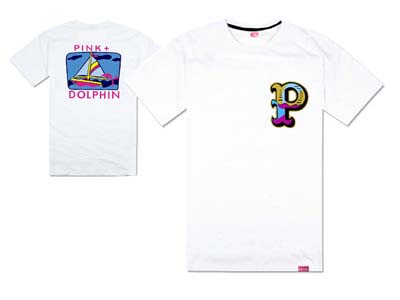 Pink dolphin T-shirt-279