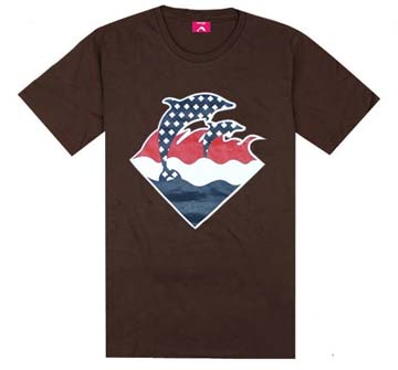 Pink dolphin T-shirt-244