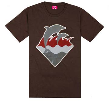 Pink dolphin T-shirt-245