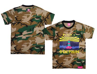 Pink dolphin T-shirt-312